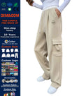 OEM Hip Hop Cargo Pants Girls High Waist Straight Casual Streetwear Loose Fit Multi-Pocket Cargo Pants for Women