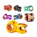 Customize  Wholesale Bicycle Stem 0 7 17 20 25 35 Degree Negative Angle 31.8mm 35mm Handlebar 35 50 60 70 80 90 110 120MM