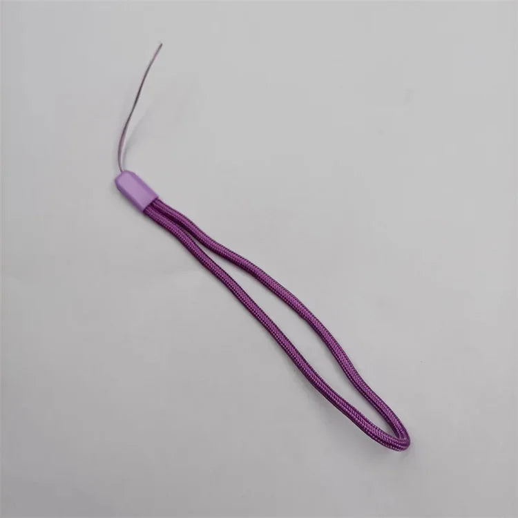 18cm Purple Durable Round Cord Heavy Duty Purple Lanyard Safety Buckle Strap for Keys ID Card Badge Holders