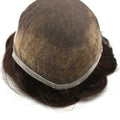 BX2 Top Grade 100% Remy Human Hair Toupee Best Quality Prosthesis