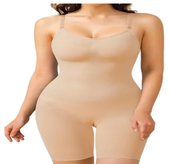 2024 Best-Selling Elastic XL One-Piece Shapewear Belly-Lifting Hip-Lifting Sling Compression Bra Butt Waist Slimming Body