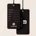 2025 Custom Luxury Fashion Paper Clothing Hang Tags for Clothes Garment Printed Brand Logo Hanging Tags