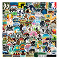 100Pcs Outdoor Sasquatch Savage Graffiti Stickers for Gift Bottle Car Decor Waterproof Adventure Camping Sticker