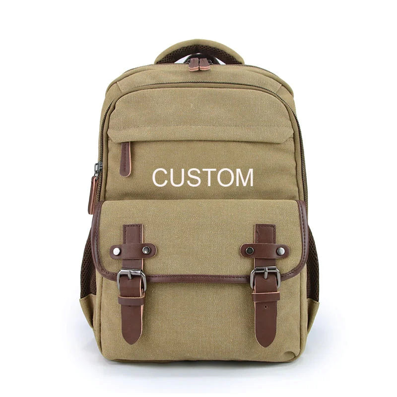 BEARKY Guangzhou Schoolbag Woman Canvas Bag Lifestyle Student Man Backpack Laptop Bag for Men Travel Bags for College Sac a Dos
