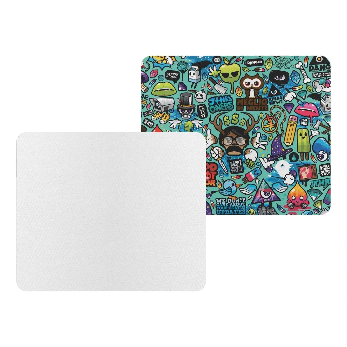 Custom Big Mouse Pad Gaming extra Desk Keyboard Mouse Pad Mat in Sublimation PU Material Sublimation Blank Mouse Pad
