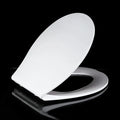 Plastic PP Material Round Shape Small Size Toilet Seat Cover with QQ Hinges WC Lid Cover