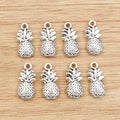 15pcs 19x9mm Antique Silver Plated Pineapple Handmade Charms Pendant:DIY Jewelry Making Findings for Bracelet Necklace