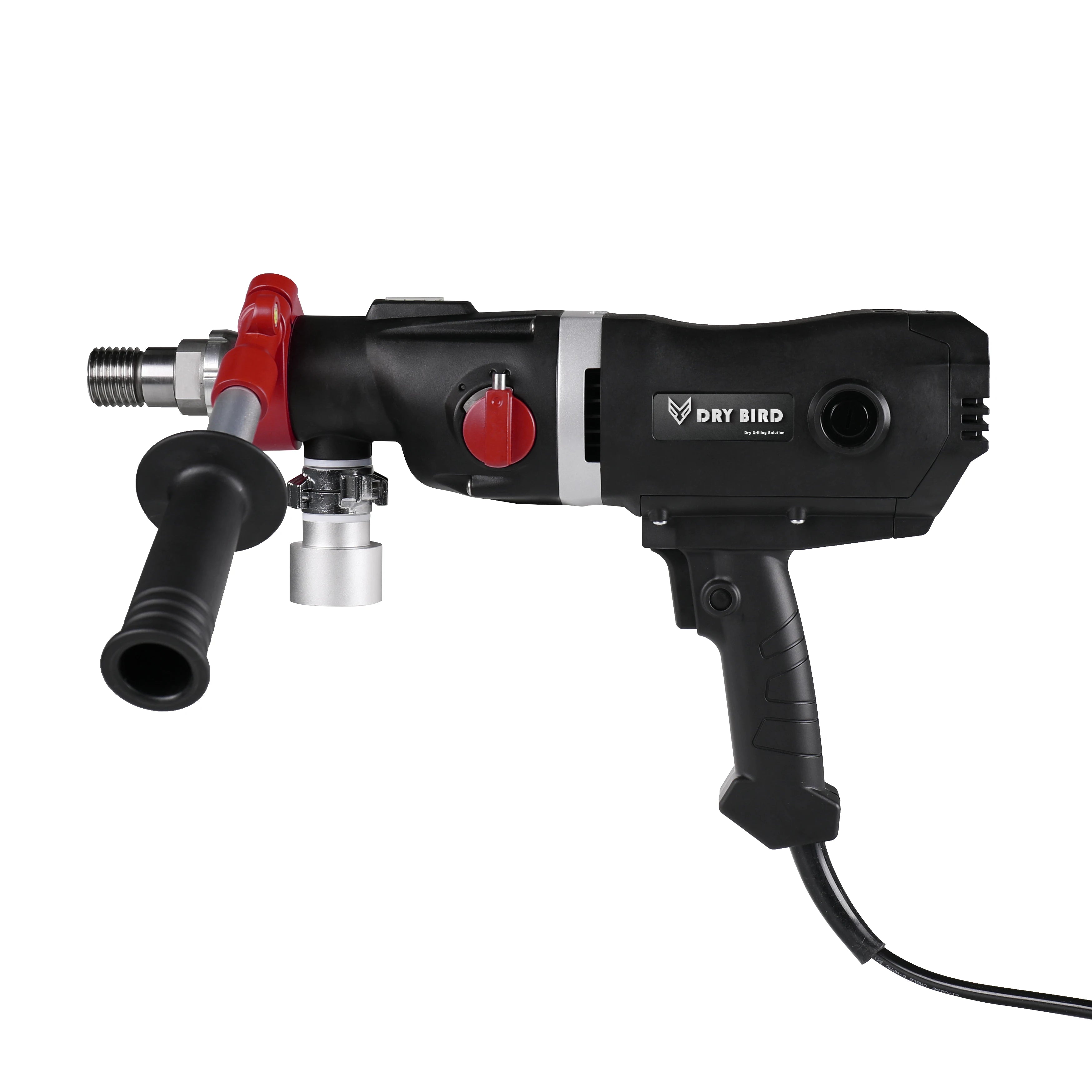 DB-162P 2 Speed With Micro-percussion Diamond Core Drill Hammering Action Fast Dry Drilling 202mm for Professional Market