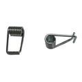 High Grade Custom Mini Spring Lock Clips Clamp Carbon Steel Wire Form Torsion Torsional Spring Daily Use Compression Load Type