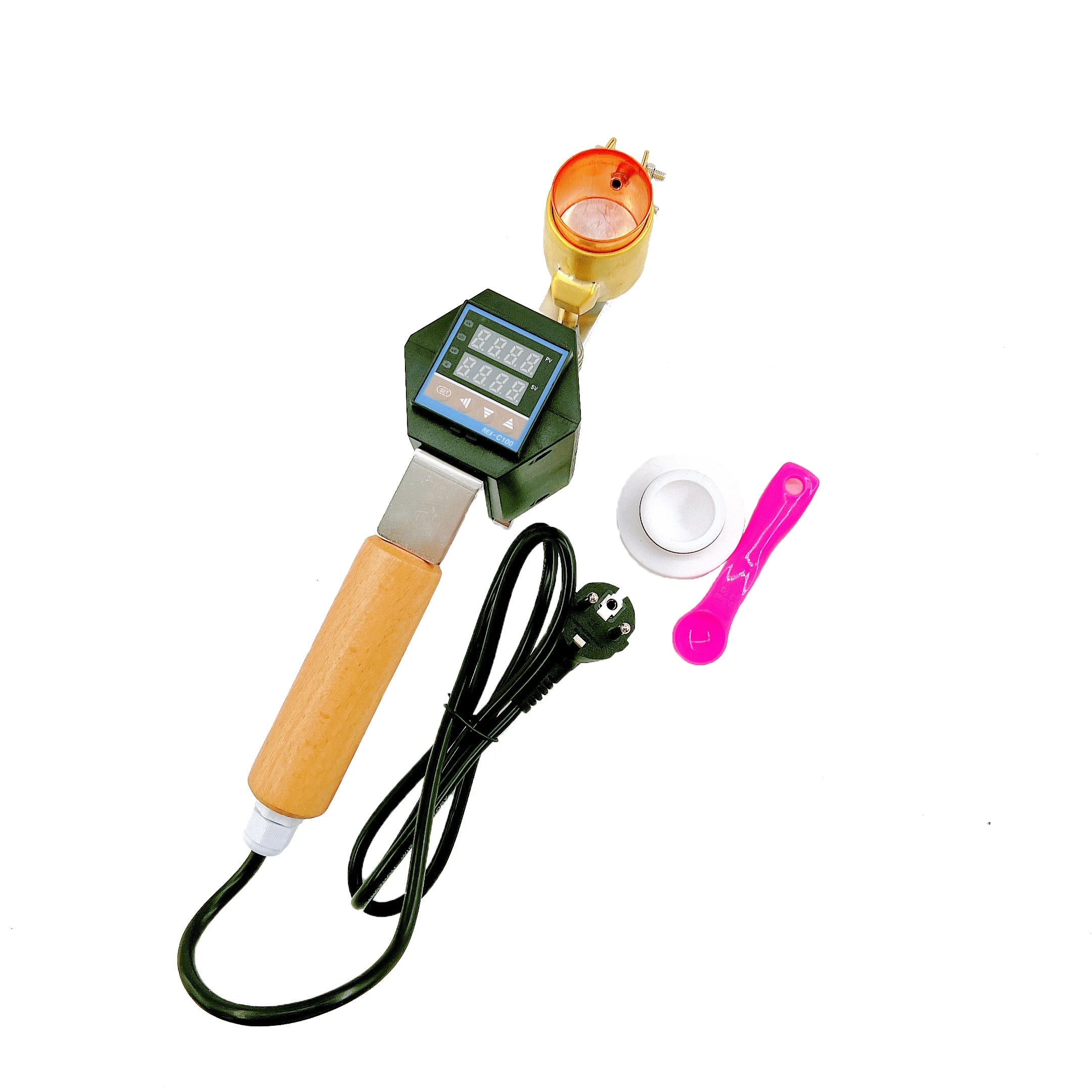 New Bee Vaporizer Set 12V Aluminum Evaporator Oxalic Acid Vaporiser for Varroa Treatment Essential Beekeeping Supplies Tools for