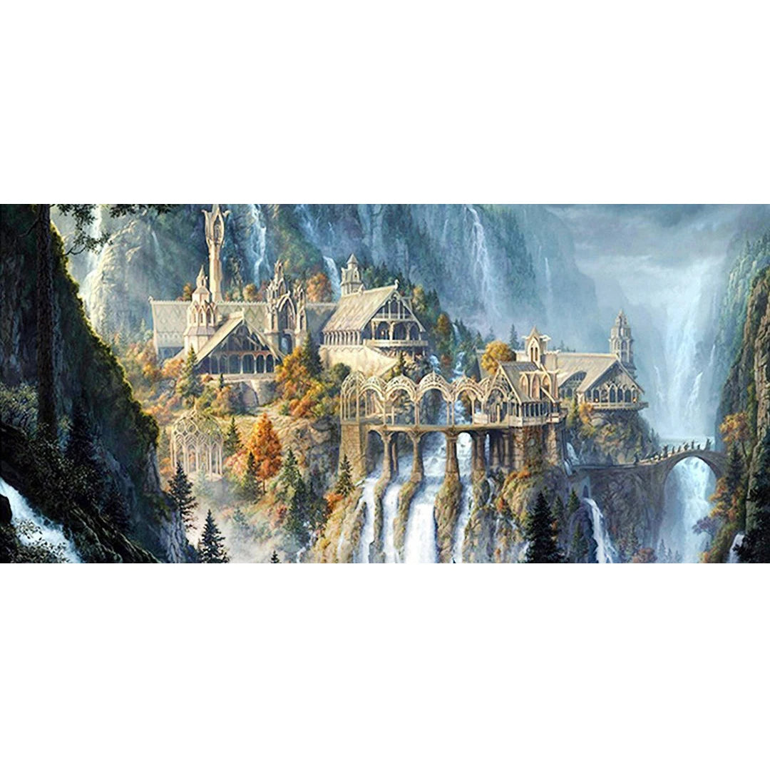 LS Large Size Lord of the Rings Diamond Painting Kit 40x80cm | 80x180cm Printed Diamond Painting