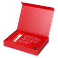 Custom Logo Magnetic Closure Rigid Wedding Favour Gift Box Embossing Glossy/Matt Lamination Recyclable Eco-Friendly Cardboard