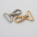Nolvo World 5 Colors 48*25 mm 1''  Wholesales Snap Hook Gold Metal Swivel Hook Snap for  Bag