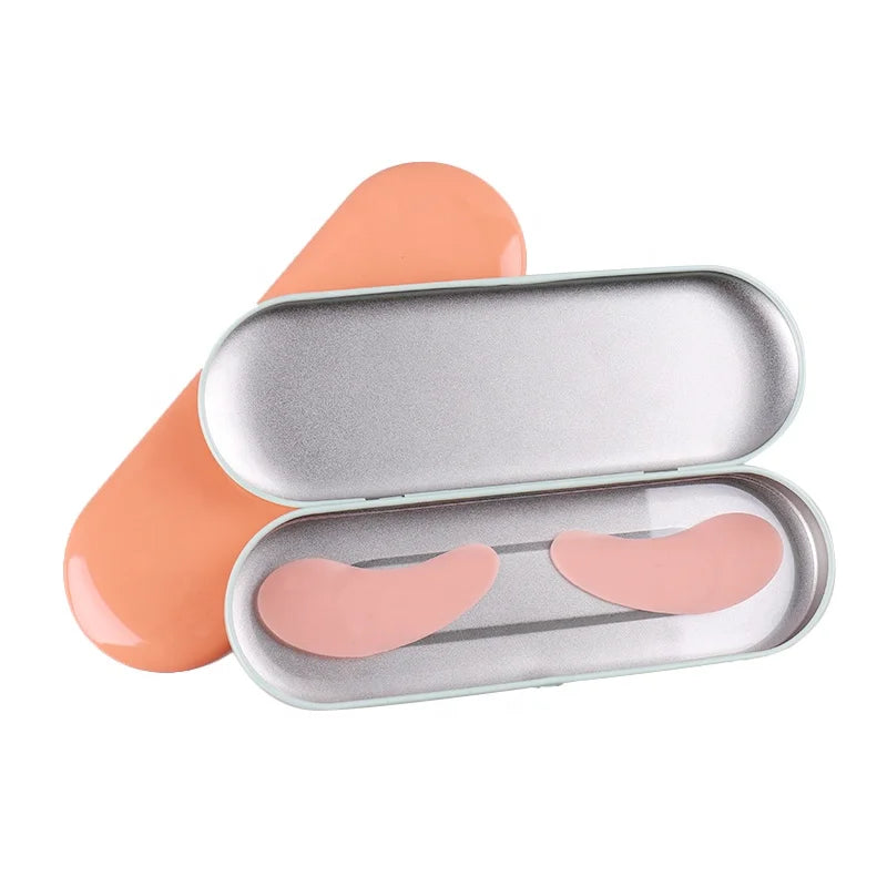 LOHAS Under Eye Pads Container Reusable Skin Care Eye Mask Silicone Eye Patch for Dark Circles and Wrinkles