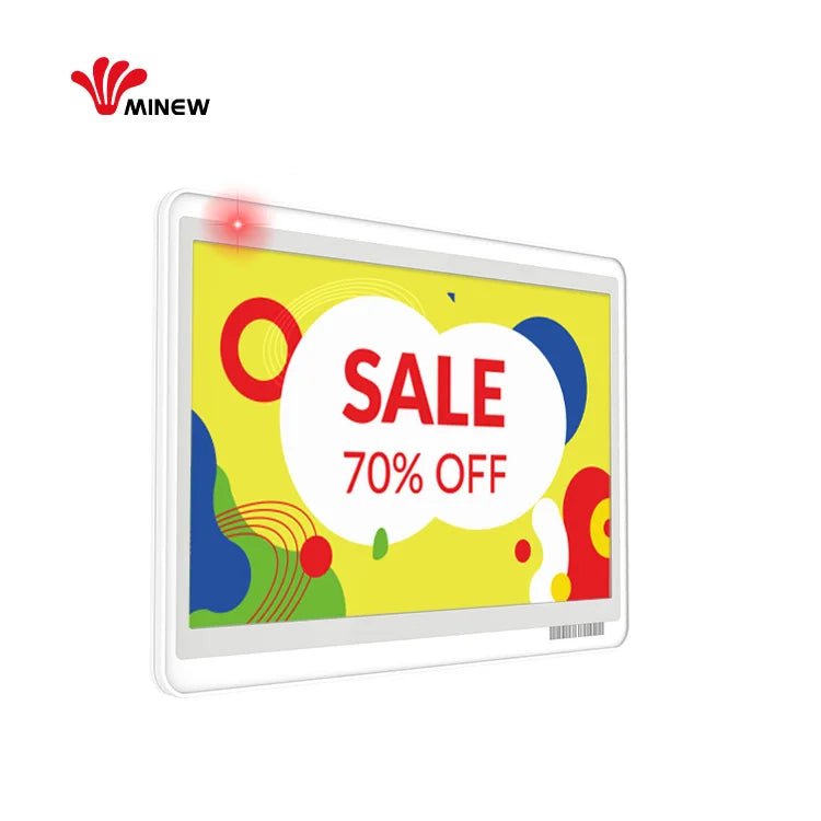 Supermarket Retail Digital E Ink Electronic Shelf Label Office Door Sign Large Colour Eink Digital Signage and Displays