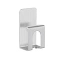 Stainless Steel 304 Self-Adhesive Toothbrush Holder Modern Design for Bathroom Kitchen Bedroom