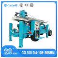 More Powerful CSL300 Compact Drilling Rig for Deeper Water Wells and Challenging Soils
