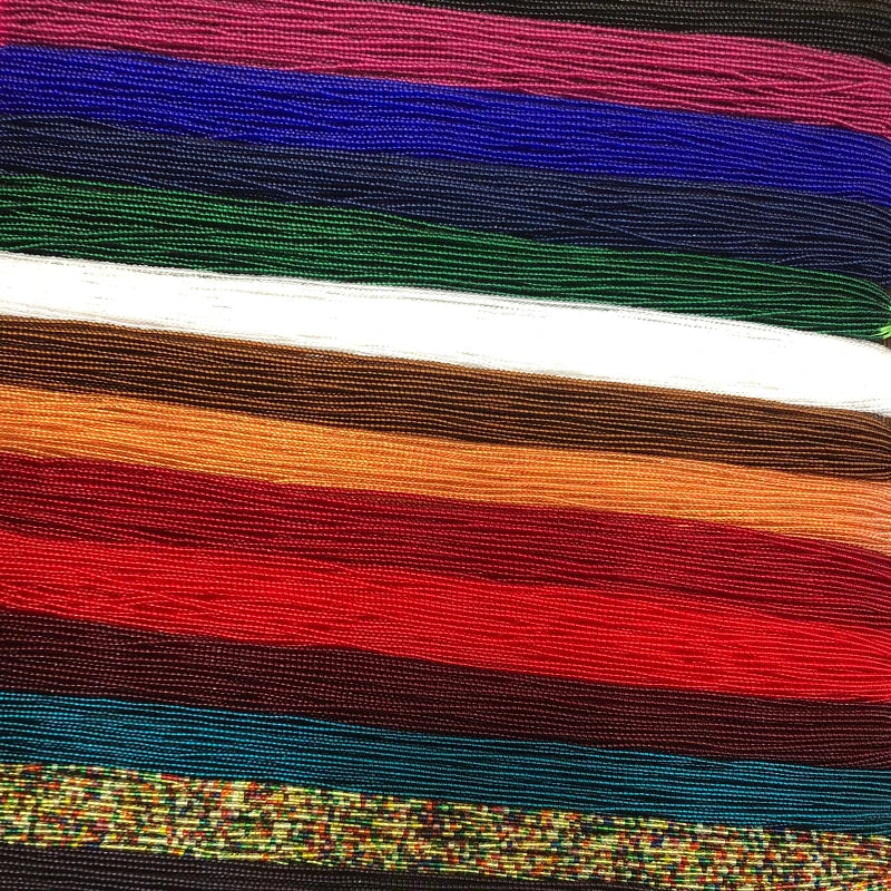 Zhe Ying Wholesale 2mm Round Glass Beads 19 Colors Loose Round Glass 14.5inches Chinese Loose Crystal Beads for Jewelry Making
