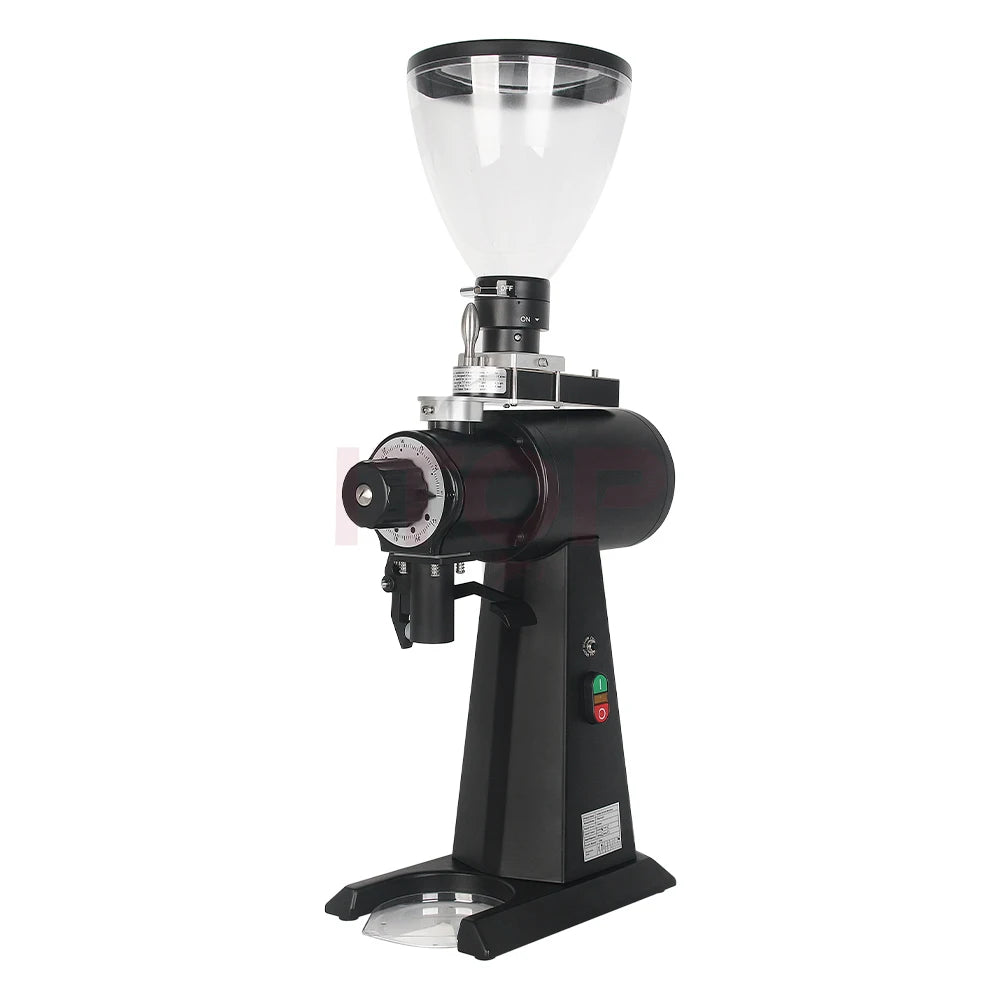 Large Output Coffee Grinder Hopper Capacity Quantitative Bean Adjustable Thickness Cafe Grinding Machine Commercial