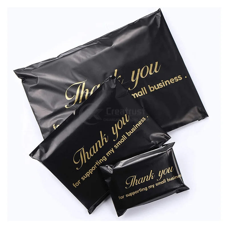 GDCX Custom Logo Thank You Mailer Custom Packaging Bags Bag Designs Small Business 10X13 Mailing Printed Colour Poly Mailers