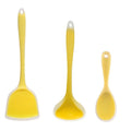 Manjia Silicone Kitchen Utensils Set Hot Selling Household 3Pcs Non Stick Heat Resistant Kitchen Silicone Cooking Utensils Set