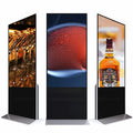 High Quality Android Network Player 55 Inch Indoor Interactive Display Monitor Lcd Digital Signage Floor Stand Screen