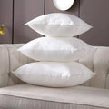 Factory Custom Super Soft Hotel Home Bed Sofa White 18x18 Inches Polyester Nonwoven Hollow Fiber Filling Air-permeable Pillow