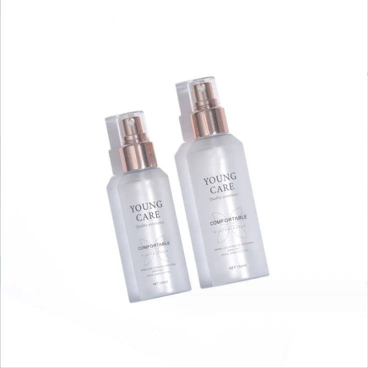 30 200ML Slant Shoulder Spray Bottle Plastic PET Bottles for Cosmetics Frosted