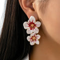 Fashion Flower  Drop Earrings for Women Jewelry Shop Wholesale N230808