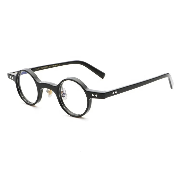 Wholesale Popular Round Acetate Frames Optical Rose Gold Frames Glasses