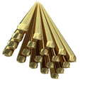 20pcs 1.6mm*250mm Brass Welding Wire Electrode Soldering Rod No Need Solder Powder OEM Customizable