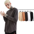 New Model Cheap Couple t Shirts for love Long Sleeve Plain T-shirts 100% Cotton T-shirt Custom Design Long Sleeve T-shirt
