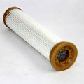 Top Mounted Iniection Molded Industrial Pulse Jet Yellow Rigid PU Dust Cement Silo Pleated Bag Cement Filter