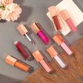 Private Label Glossy Moisturizing Lip Tint Oil Vegan Shimmer Organic Gloss Plumper High Pigment Lipgloss