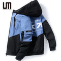 Liu Ming New 2025 Products Korean Fashion Autumn Men Clothing Printed Plus Size Hoodie Jacket Coats