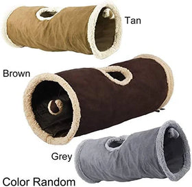 All-For-Paws Cat Collapsible Play Tunnel Tub Bed Soft Crinkle Cat Tunnel Crinkle Cat Toys Play Tunnel Tube