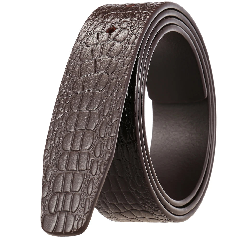 LY34-3718  Hot Selling Men's Perforated Belt Strip Wholesale