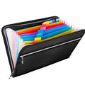 A4 Portable Silver Waterproof Fire Retardant Fiberglass Accordion Organizer File Folder Expanding Document Bag with Custom Logo