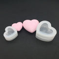 Heart Resin Mold 3D Heart Silicone Mold Aromatherapy Plaster Mold