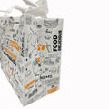 Promotion Customized Color logo Shopping Tote Bag Non-woven Eco-friendly Bag Non-woven Fabric Reusable Tote Shopping Bag