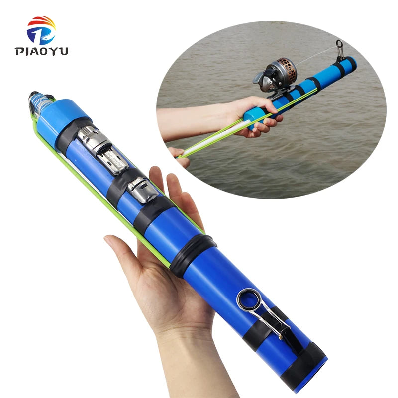 Piaoyu Inflatable Fish Slingshot with Plastic Fishing Hook and Fishing Reel Outdoor Fishing Gear and Hunting Accessories