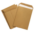 Wholesale Self Seal Letter Packaging Brown Kraft Paper Cardboard Custom Shipping Mail Envelope/mail Bag/ T-shirt Cloth Package