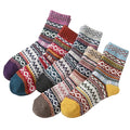 WUYANG FACTORY Warm Winter Socks Thick Thermal Soft Plush Fuzzy Blend Knitting Socks for Women