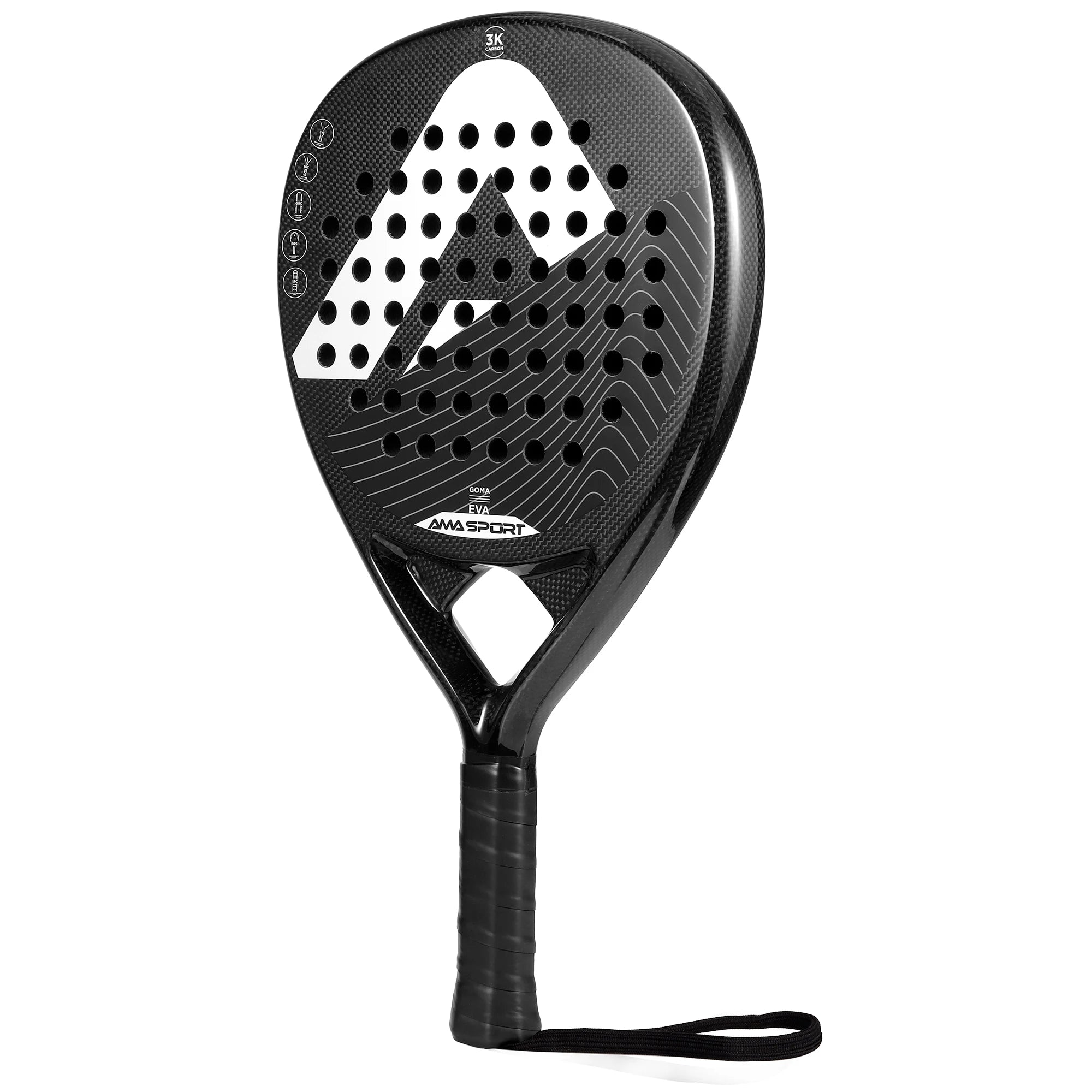 RTS Head Quality Graphene Full Carbon Custom Blank Racquets Paddle Padel Rackets