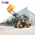 TDER Mini 1.5 Ton Wheel Loader Small Wheeled Loader with 0.8m3 Bucket