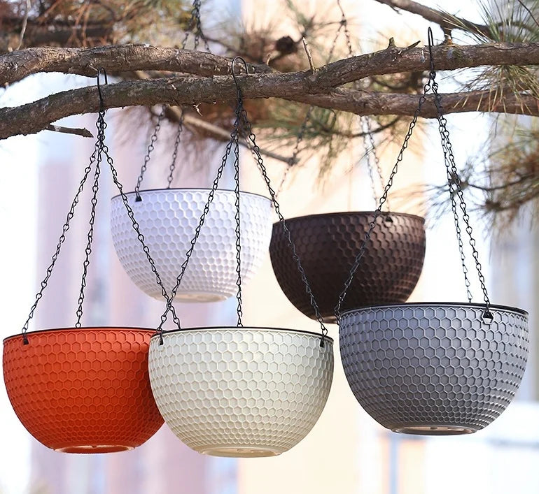 Garden Supplies Factory Direct Price Macetas Trendy Hanging Planters Masetas Colgantes Para Plantas De Plastico