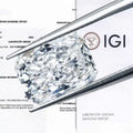 VOAINO Radiant Cut Lab Grown Diamonds IGI Certified D VVS Cvd Hpht Lab Diamond