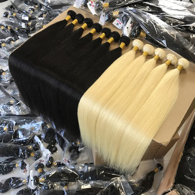 Burmese Curly Raw Peruvian Hair Bundles Bone Straight Large Stock Top Quality Hair Extensions Human Hair