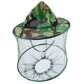 Camouflage Anti-Mosquito Bee Bug Insect Fly Mask Bee Hat with Head Mesh Face Protection Outdoor Fishing Beekeeping Equipment