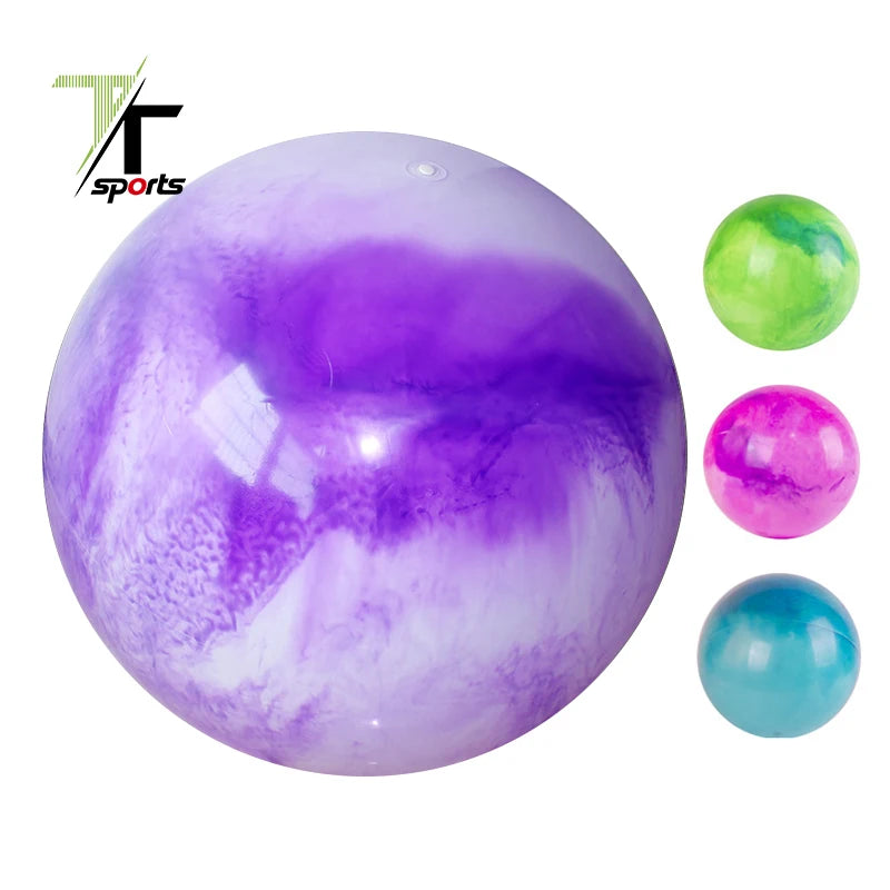 TTSPORTS  Wholesale PVC Cloud Pattern Yoga Ball Anti-Burst Exercise Ball for Pilates/Yoga/Gym with 7.5cm-25cm